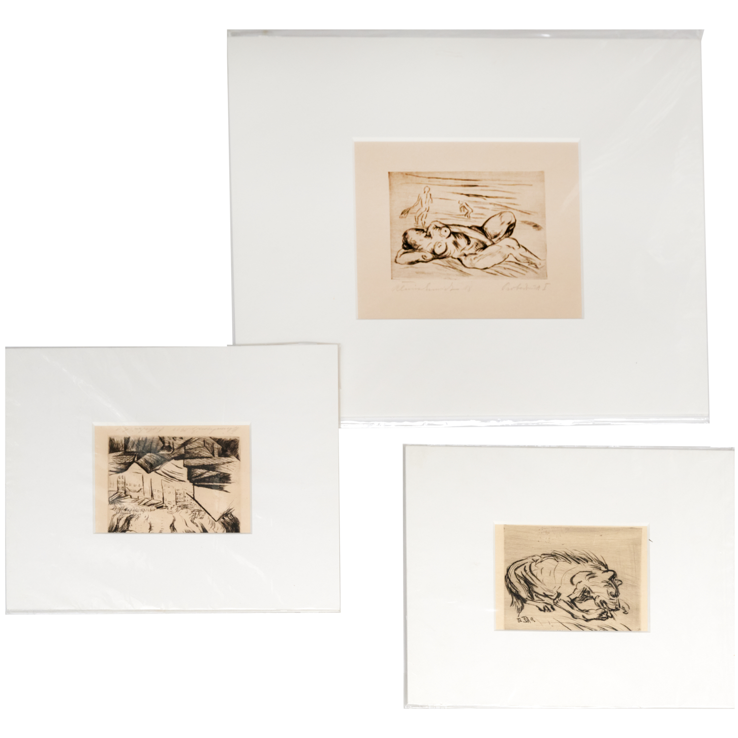 PAUL KLEINSCHMIDT, (3) ETCHINGS