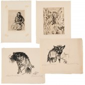PAUL KLEINSCHMIDT, (4) ETCHING