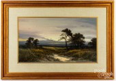 PAUL KOEHLER, PASTEL LANDSCAPE