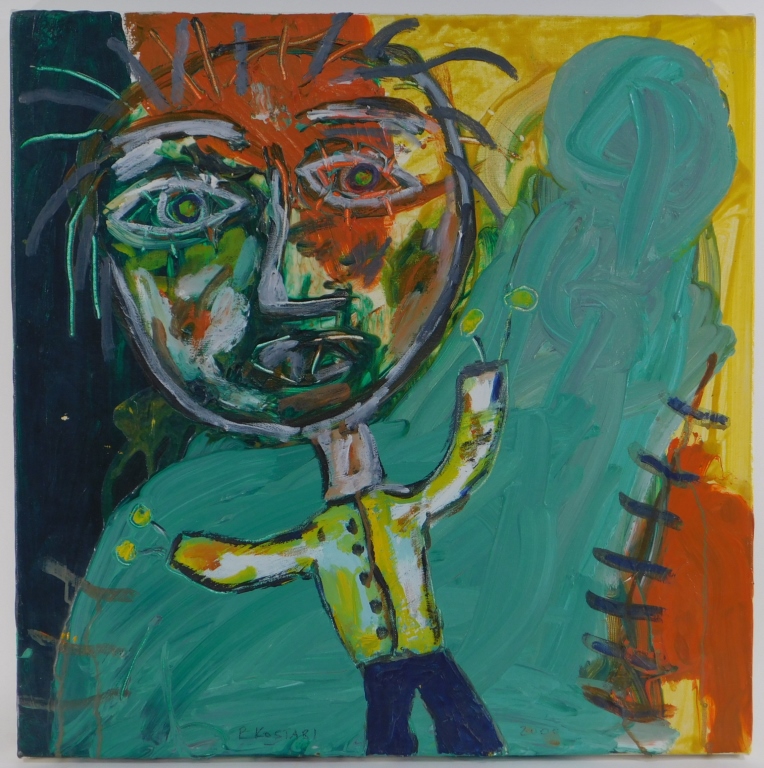 PAUL KOSTABI PSYCHEDELIC ABSTRACT