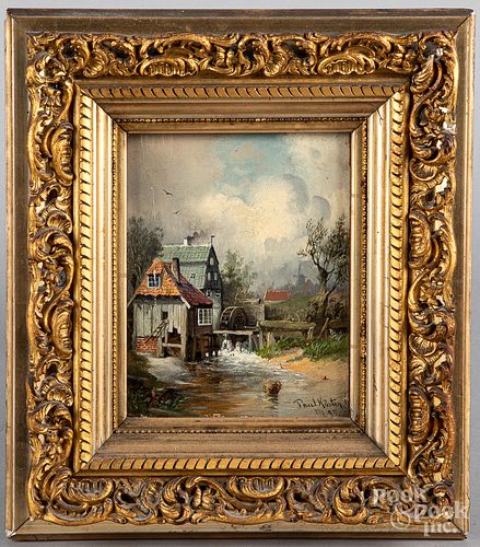 PAUL KOSTER OIL ON BOARD MILL