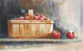 PAUL LANDRY, STILL LIFE APPLES