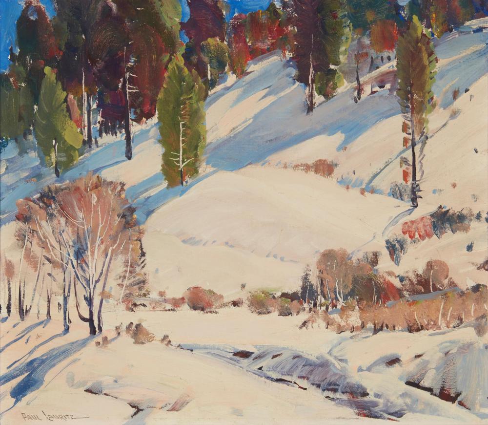 PAUL LAURITZ, (1889-1975, GLENDALE,