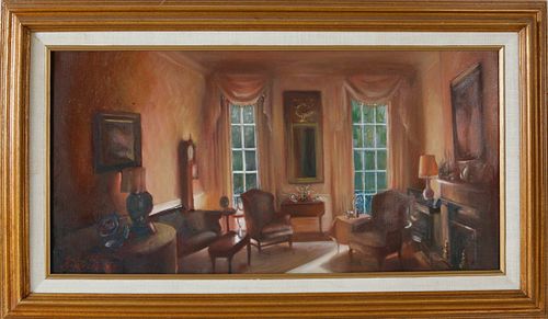 PAUL LONGNECKER OIL ON CANVAS,