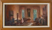 PAUL LONGNECKER OIL ON CANVAS,