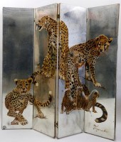 PAUL LONGNECKER PAINTED 4-PANE