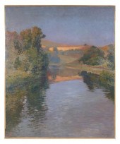 PAUL MADELINE, OIL ON CANVAS L