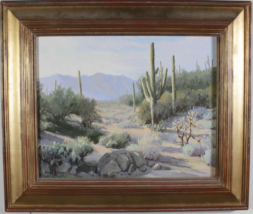 PAUL MAGOON OIL ON CANVASPAUL