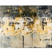 PAUL MANES, OIL ON CANVAS, 198