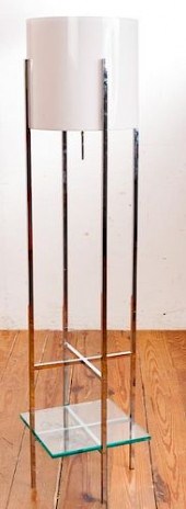 PAUL MAYEN CHROME FLOOR LAMP W