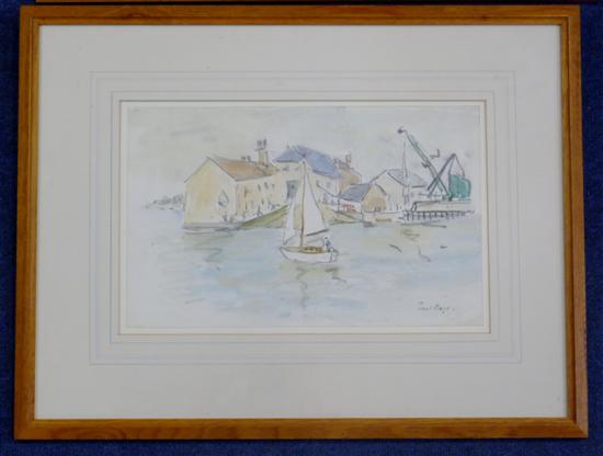 Paul Maze (1887-1979) charcoal