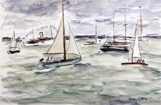 Paul Maze (1887-1979) ink and