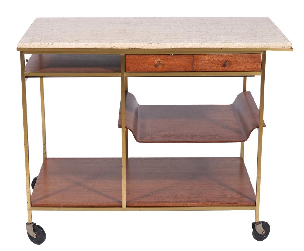 PAUL MCCOBB BAR CART FOR CALVIN