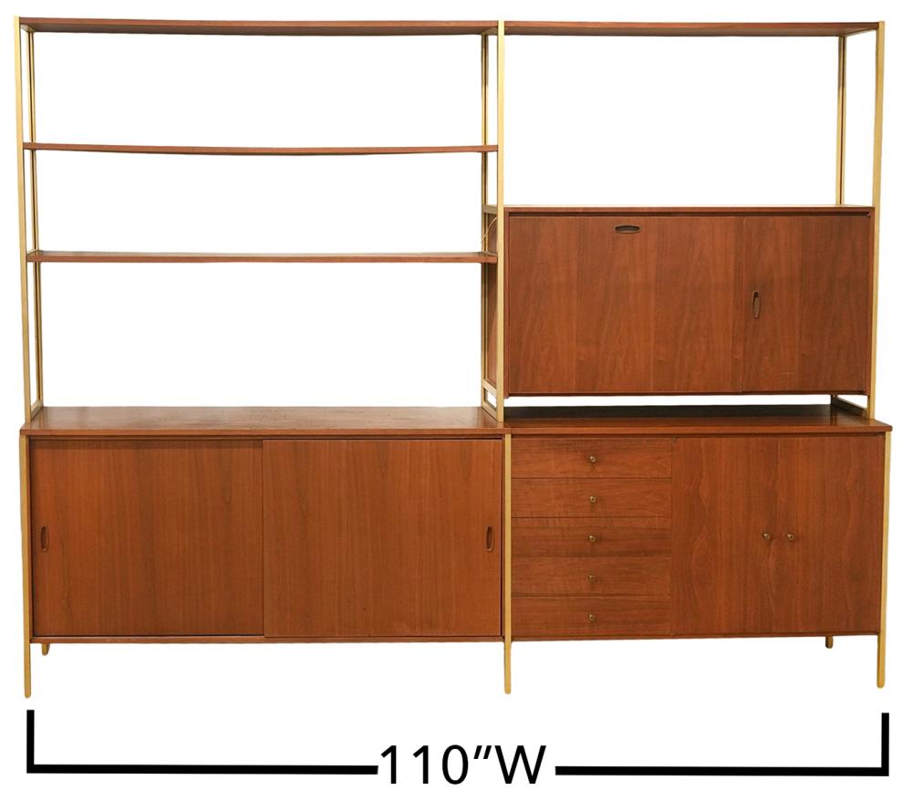 PAUL MCCOBB MID CENTURY SHELVING