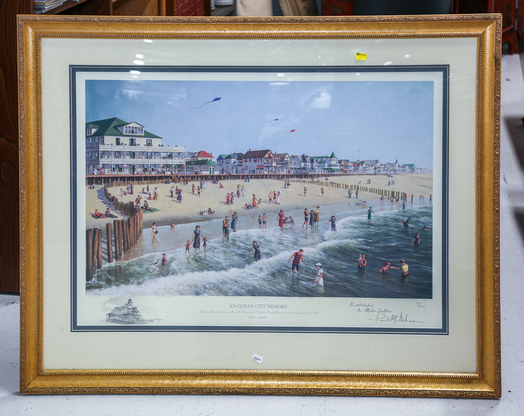 PAUL MCGEHEE. OCEAN CITY MEMORY,