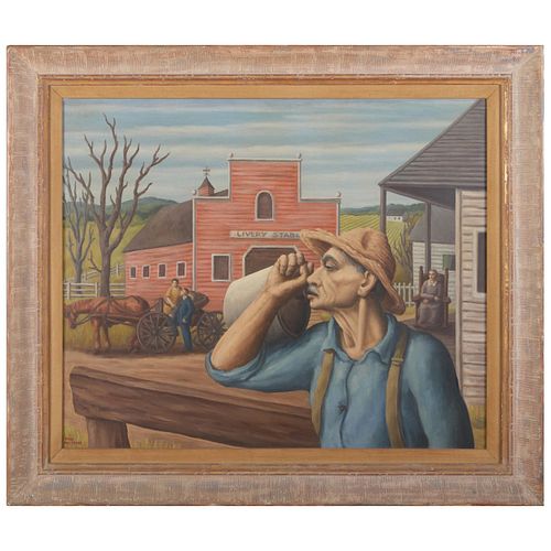PAUL MELTSNER (1905-1966): SUNDAY