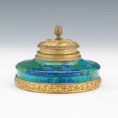 PAUL MILET SEVRES INKWELL 3 ½"