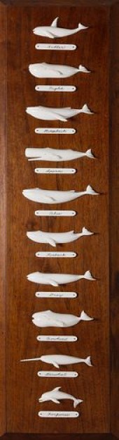PAUL MORRIS CARVED WHALE IVORY