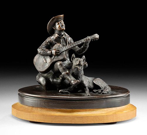 PAUL OESTREICHER BRONZE SCULPTURE -