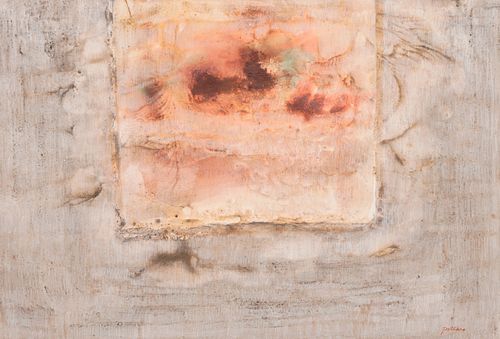 PAUL POLLARO ABSTRACT PASTEL