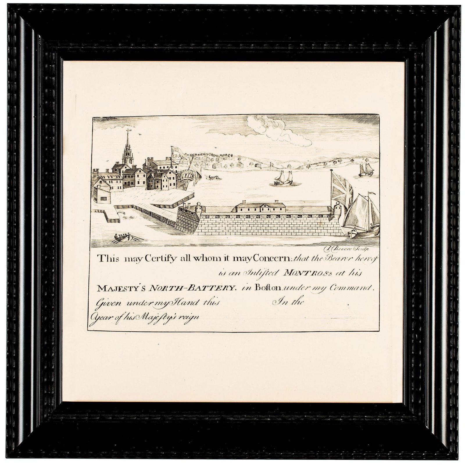 PAUL REVERE ENGRAVED, HIS