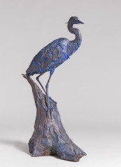 PAUL RHYMER BLUE HERON BRONZE