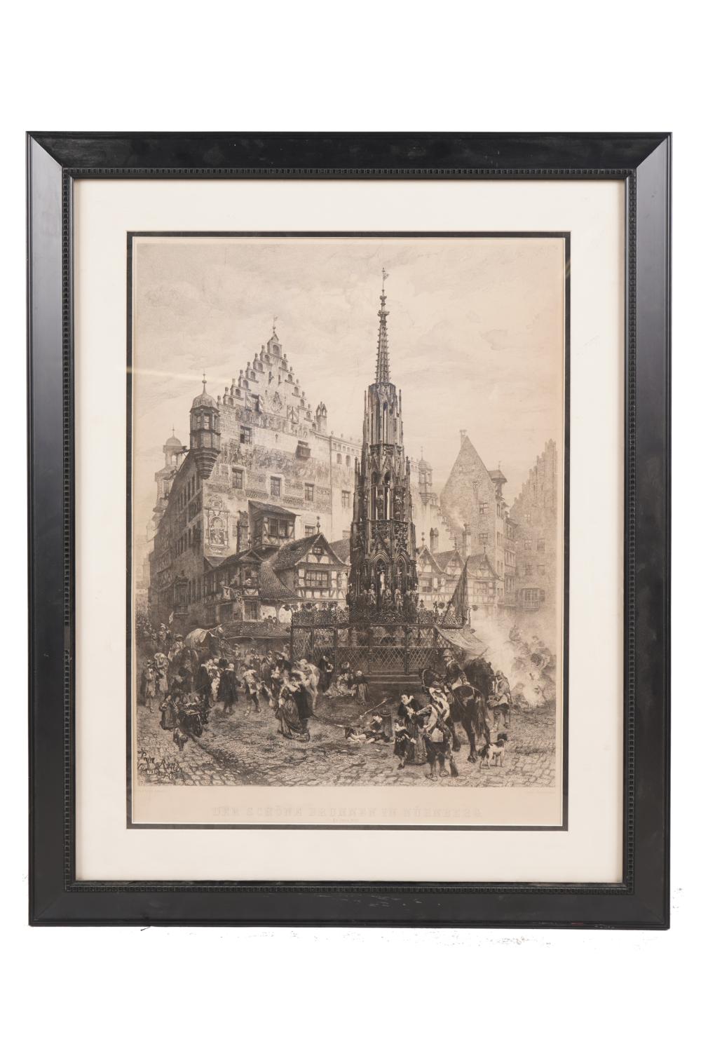 PAUL RITTER: "DIE SCHONE BRUNNEN IN