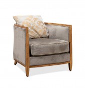 PAUL ROBERT SILK UPHOLSTERED T