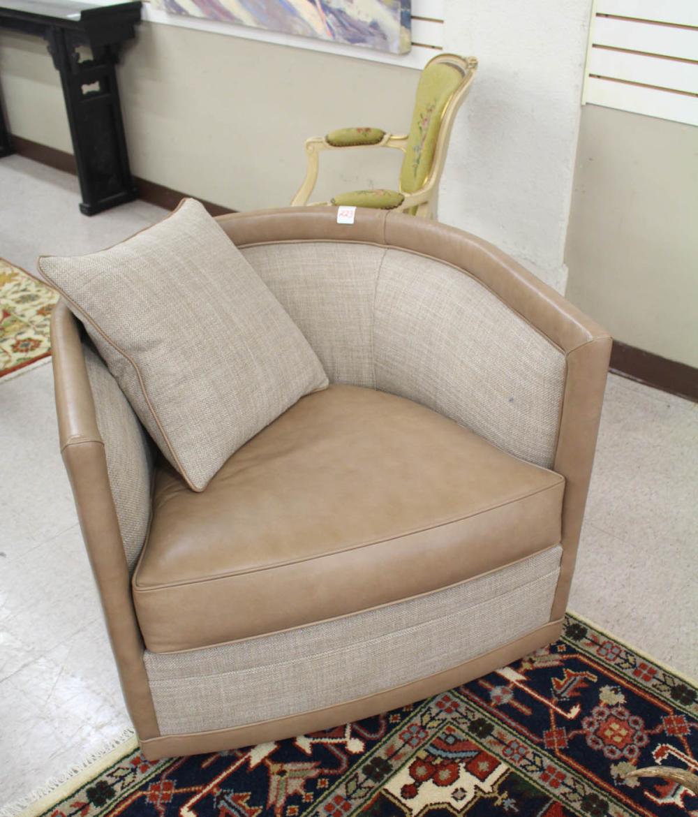 PAUL ROBERT SWIVEL LOUNGE CHAIRPAUL