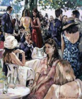 Paul S. Gribble (1938-) oil on