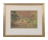 PAUL SAWYIER WATERCOLOR LANDSC
