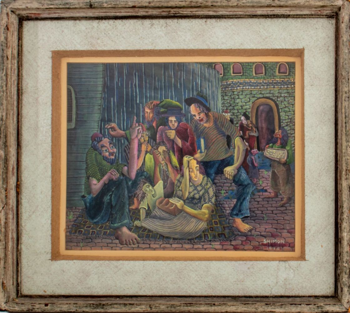 PAUL SHIMON JUDAICA FOLK ART