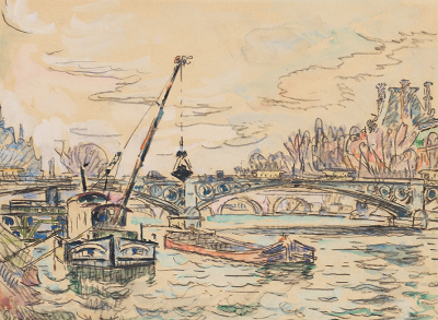 Paul Signac (French 1863-1935) Pont