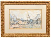 PAUL SIGNAC 'LE PONT DE SAINT