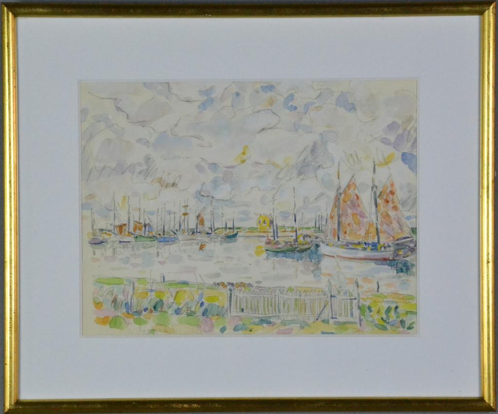 Paul Signac Watercolor On