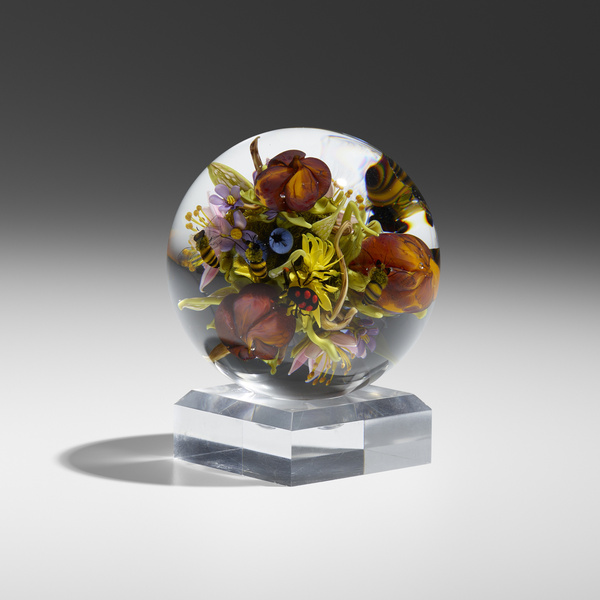 Paul Stankard. Botanical orb. 2009,