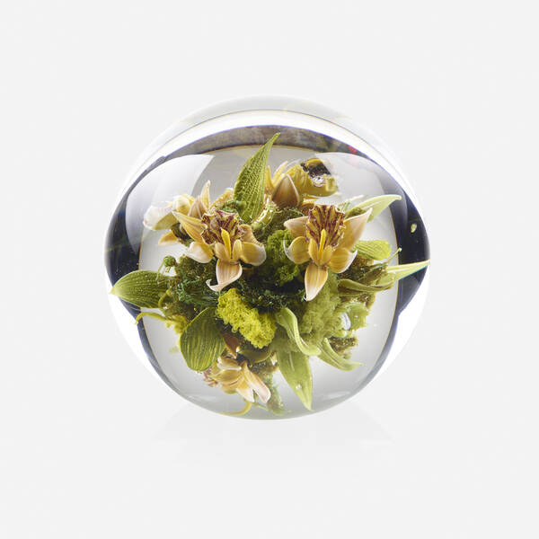 Paul Stankard. Floral Orb. c. 2005,