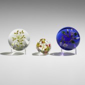 Paul Stankard. Paperweights, s