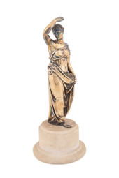 PAUL STORR, FIGURAL SILVER GIL
