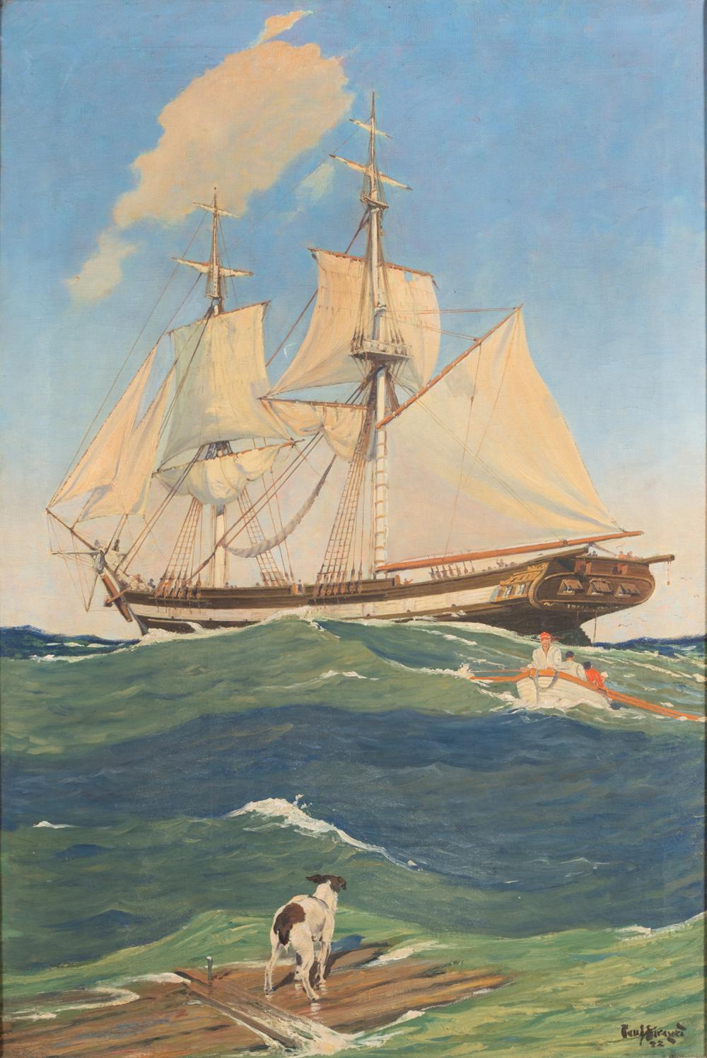 PAUL STRAYER (1885-1981)rescue