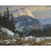 PAUL STRISIK, OIL ON PANEL, 19