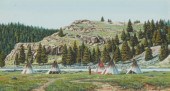 PAUL SURBER (B. 1942), SIOUX I
