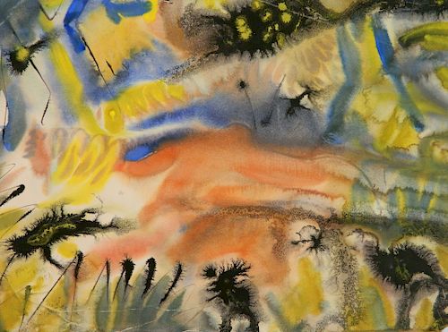 PAUL TRAVIS WATERCOLORPaul Travis