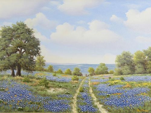 PAUL TURNER OIL ON CANVAS,