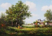 PAUL VALERE, FRENCH LANDSCAPE