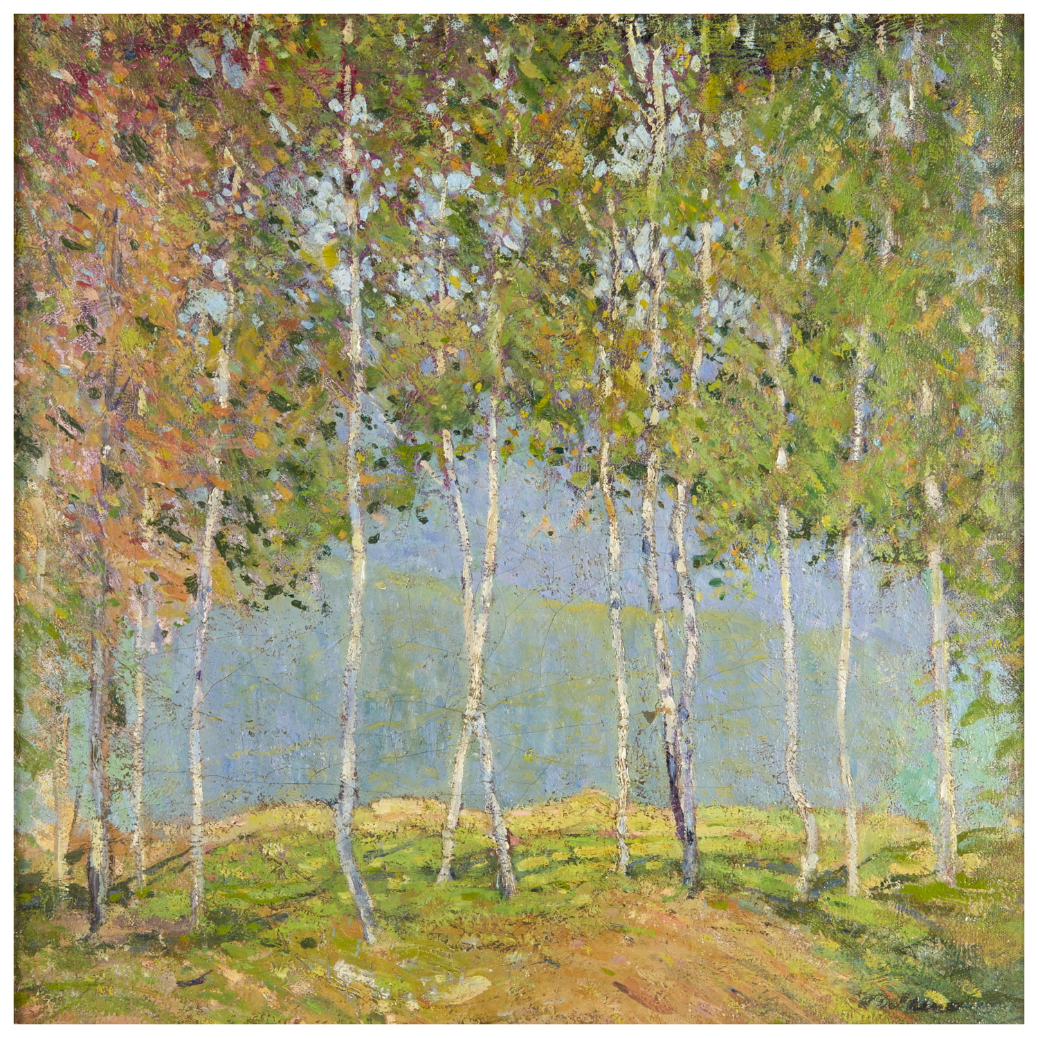 PAUL VERLAINE (ATTRIB), OIL ON