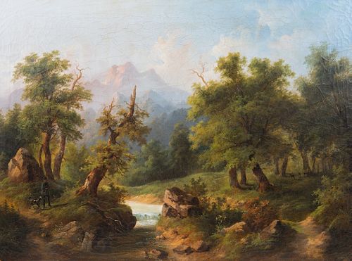PAUL WEBER (AMERICAN 1823-1916)PAUL