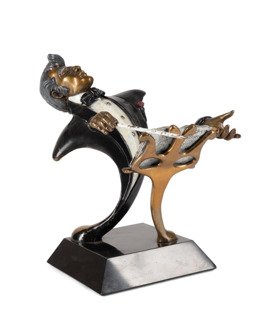 PAUL WEGNER 'CONDUCTOR' 1987 BRONZE