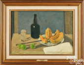 PAUL WESCOTT, OIL ON CANVAS ST