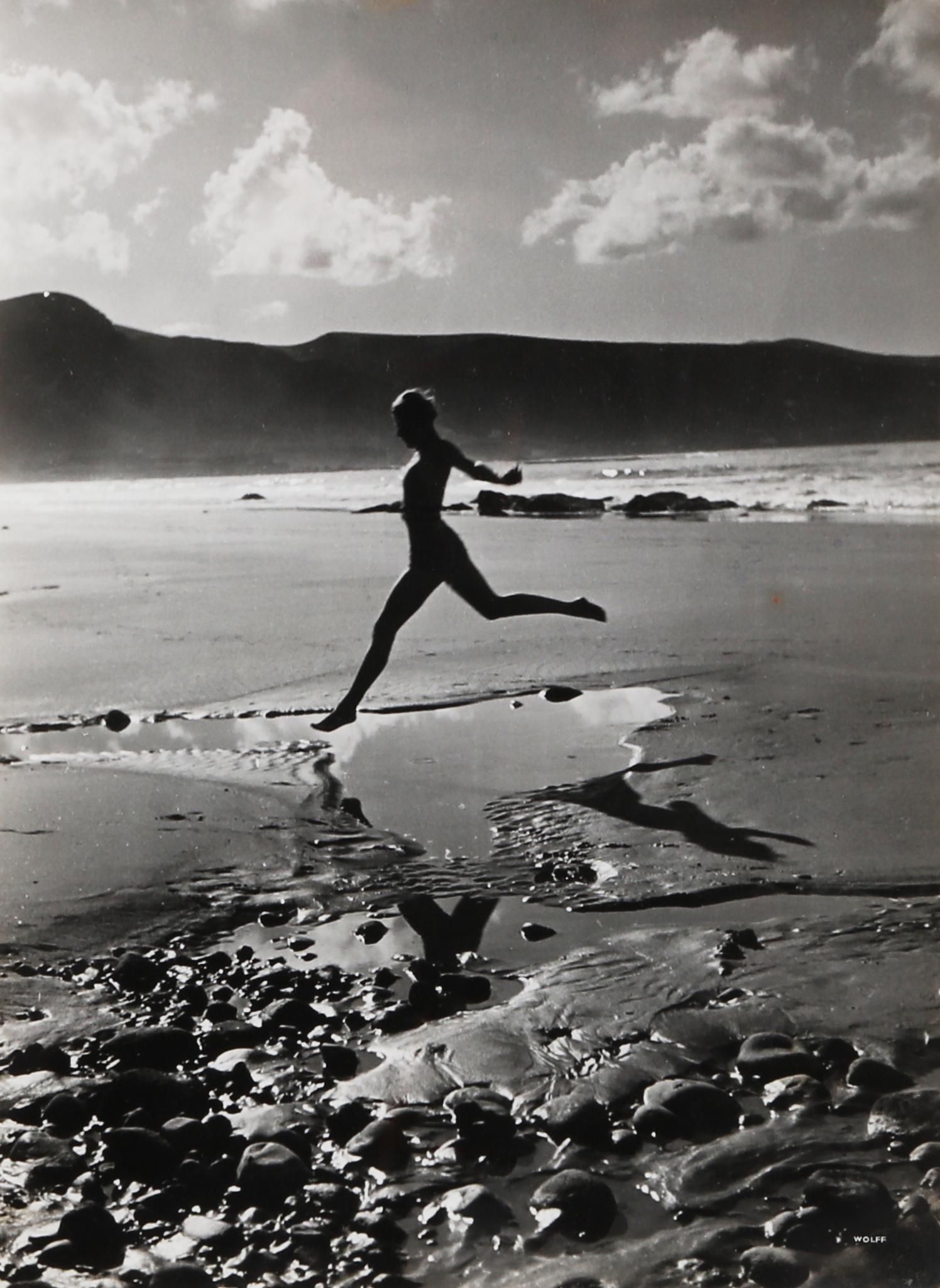 PAUL WOLFF, GIRL ON A BEACH,
